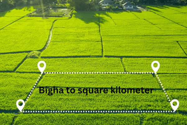 Bigha to square kilometer